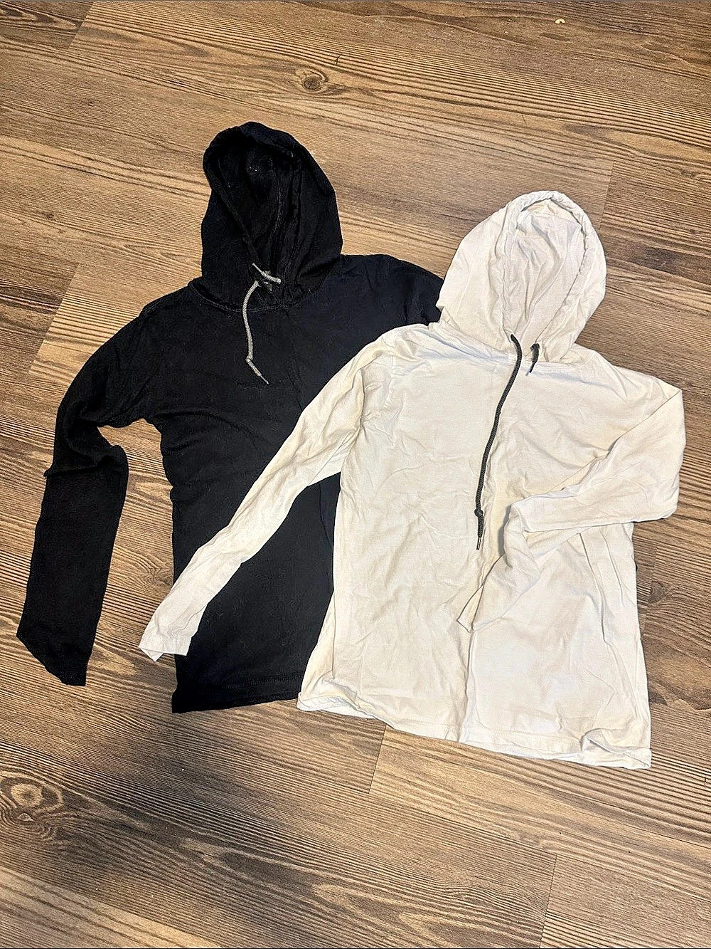 Anvil Women's Long Sleeve Hooded Tshirt Set Medium
